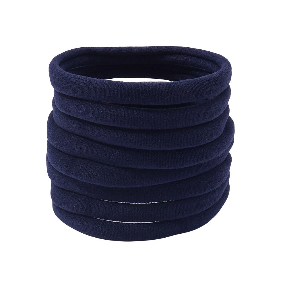 10/30 STÜCKE/Set Damen Mädchen Basic Haargummis Einfache Unifarben Elastisches Stirnband Haargummis Haarbänder Haarschmuck Pferdeschwanzhalter