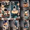 Cartoon Planet Astronaut Star Rocket Soft Phone Case For IPhone 11 17 Air 16E 16 Pro Max 15 + 14 Plus 13 Mini 12 Apple 7 SE 8 Fu