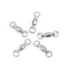 Ball Bearing Swivels 11 Sizes Stainless for Fishing from Delicate Small Fish to with Welded Bearings to Prevent Twisting #5, 30-Piece Set, Available,