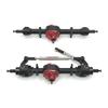 New Front and Rear Axle Assy for MNMODEL 1/12 MN82 LC79 MN78 Remote Control Car Parts Metal Upgrade Black