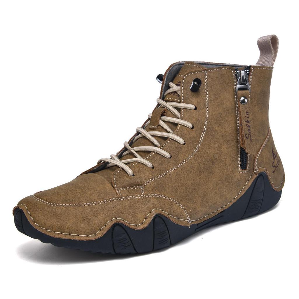 2025 Men's High-top Octopus Martin Boots - Casual Large Size Short Boots & Boat Shoes
