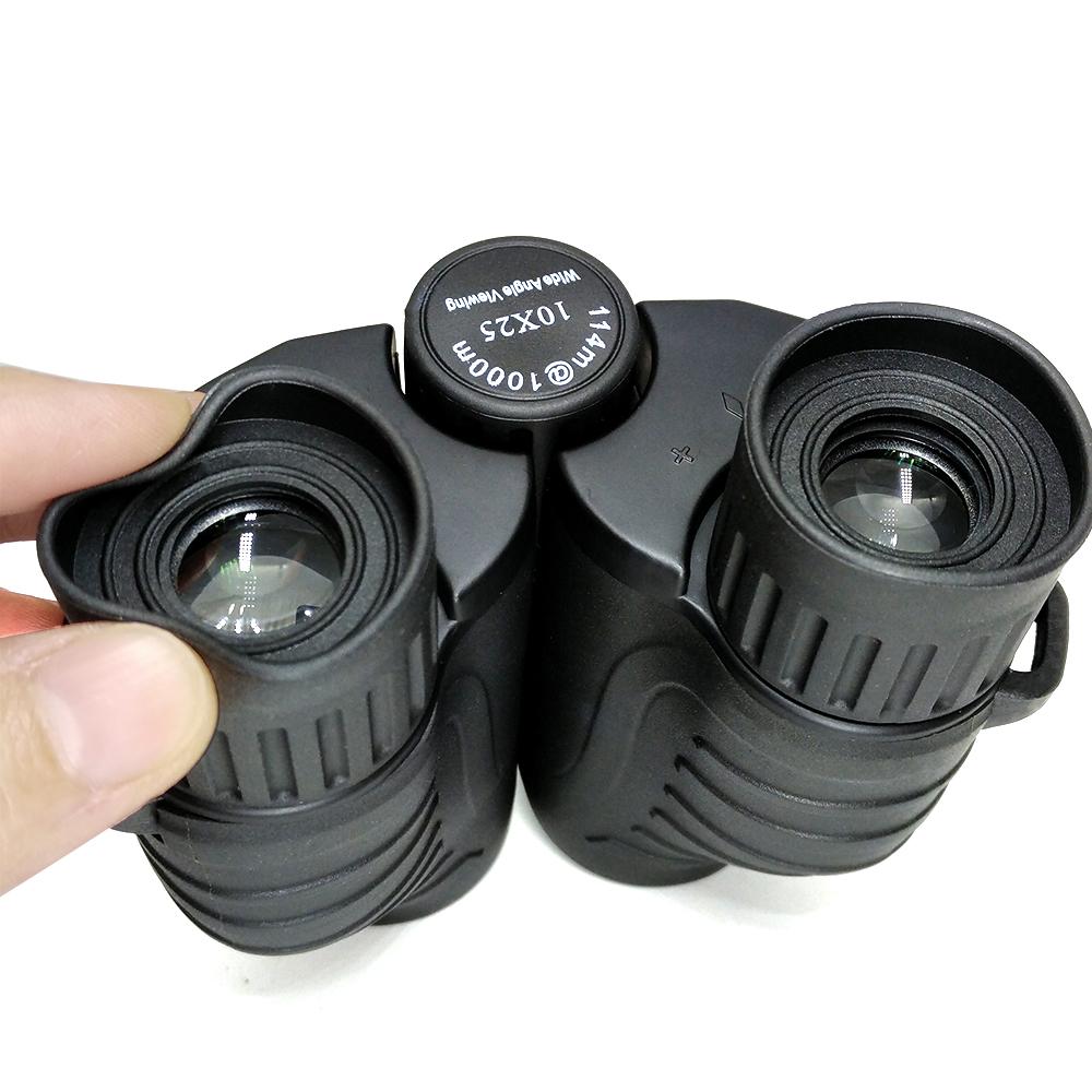 Hd Binoculars 10x25 Lightweight Portable Glasses Small Outdoor
