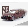 1/32 Lexus LS500H Hračka pro děti Odlévaný miniaturní model Natahovací Otevíratelné dveře Zvuk a světlo Sběratelský Dárek pro chlapce