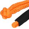 Recovery   Winch Rope Set Aluminum Alloy Nylon Rope Soft Shackle Recovery   Kit for Vehicle