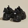 Autumn and winter women's shoes with thick soles, heightening and velvet to keep warm, sports shoes for children, versatile and casual