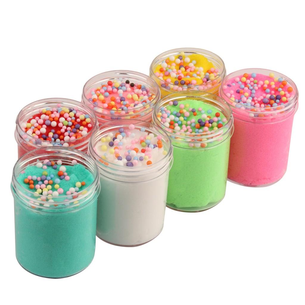 120ML Puffy Cloud Slime Scented Stress Relief Sludge Toy Kids Adults Soft