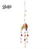Colorful Light Catching Decor Cardinals Faux Crystals Suncatcher, Hanging Sun Catcher for Windows, Bird Wind Unique Home Gift Chimes with Chain, Prism