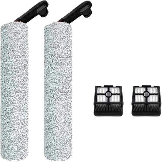 Soft Brush Spare Parts Wet Dry Roller Hepa Filter Accessories Roller - Compatible with Dreame H12 Pro/H12 Plus/H13 Pro Plus Mix/M13(4PCS-1)