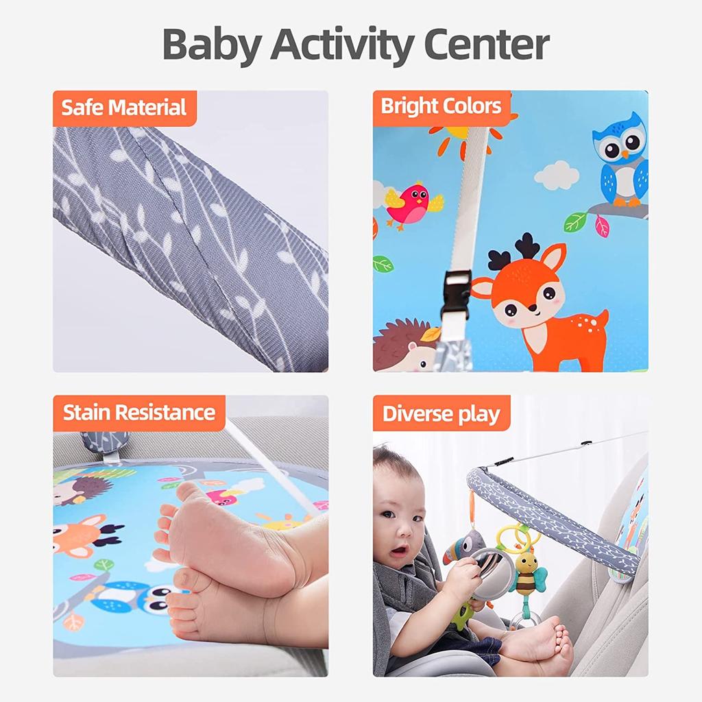 Baby Toys 0 12 Months Car Seat Toys for Baby Infant Activity Center Carseat Toys Baby Stroller Crib Hanging Rattles Sensory Toys