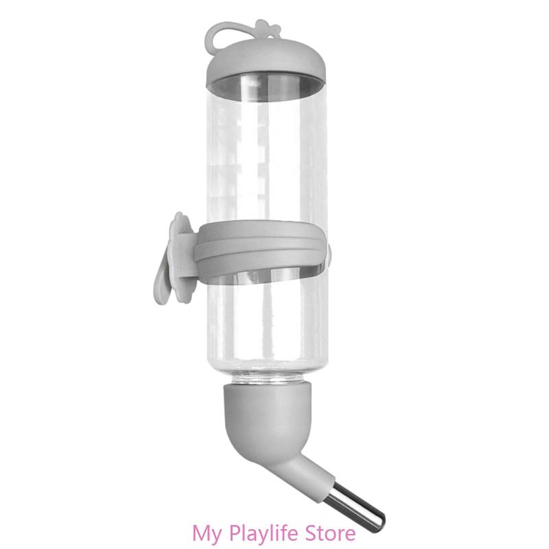 80ml/125ml/250ml Plastic Mic Animal de Companie Apă Băut Fântână Sticlă Hrănitor Hamster Animal de Companie Distribuitor Hrănitor Cuști Sticle Agățabile