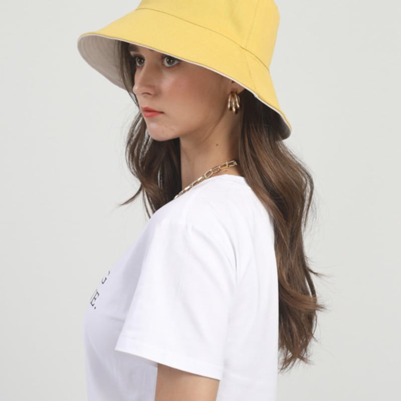 

LALA Двусторонняя панама - Желтая FREE