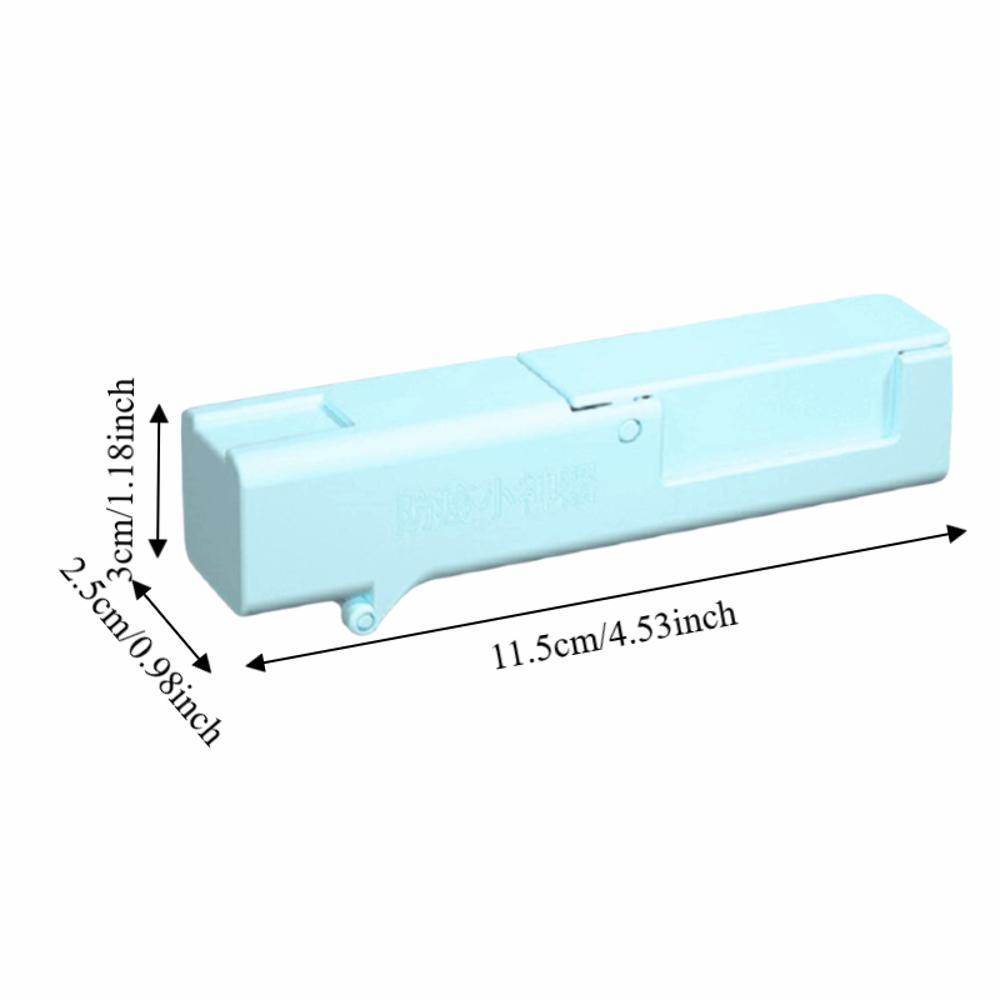 2 Pcs Reusable No-Touch Door Opener Portable Contactless Safety Tool  Public Spaces синий