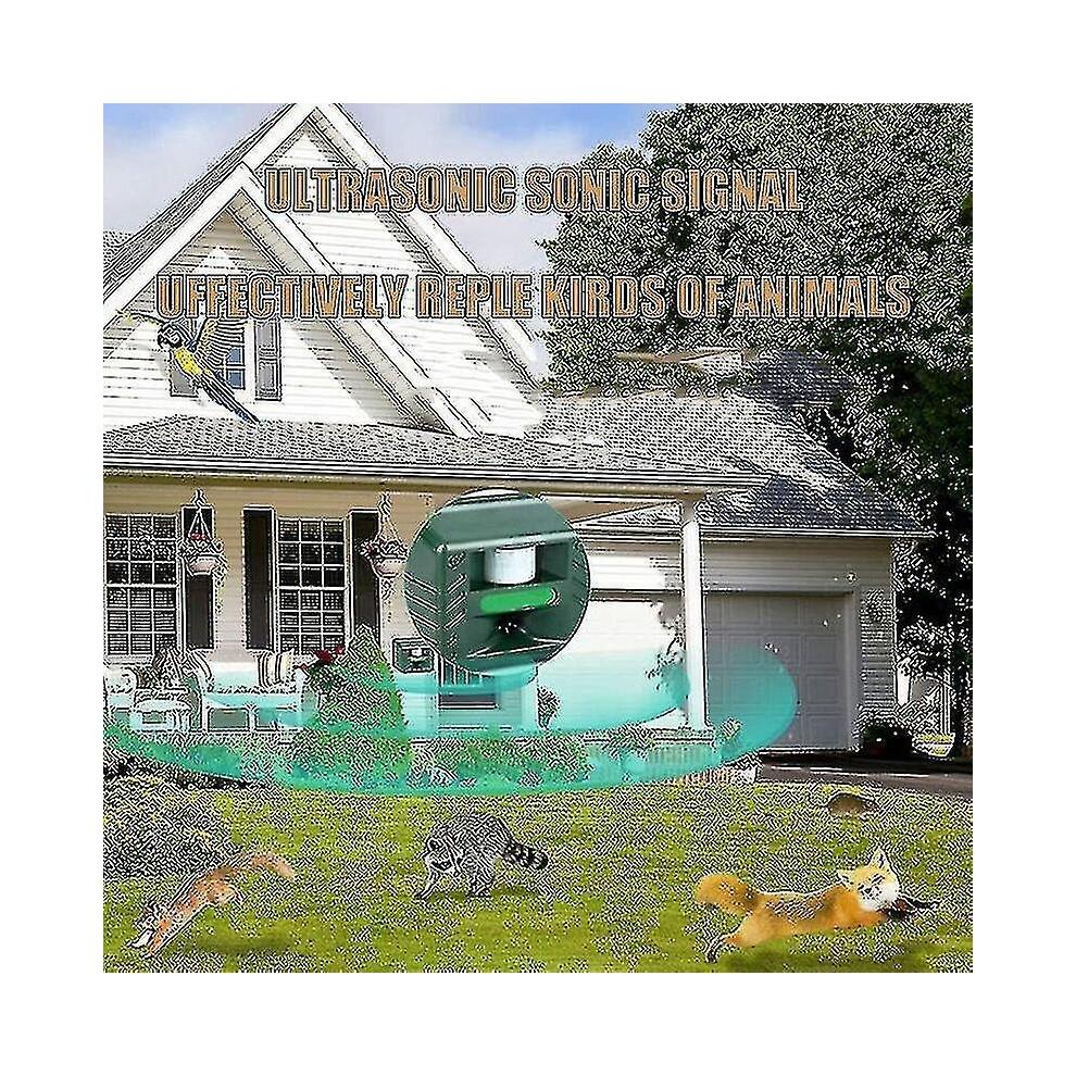 Outdoor Ultrasonic Bird Repeller Outdoor Bird Repeller Ultrasonic Animal Repeller with Motion Sens