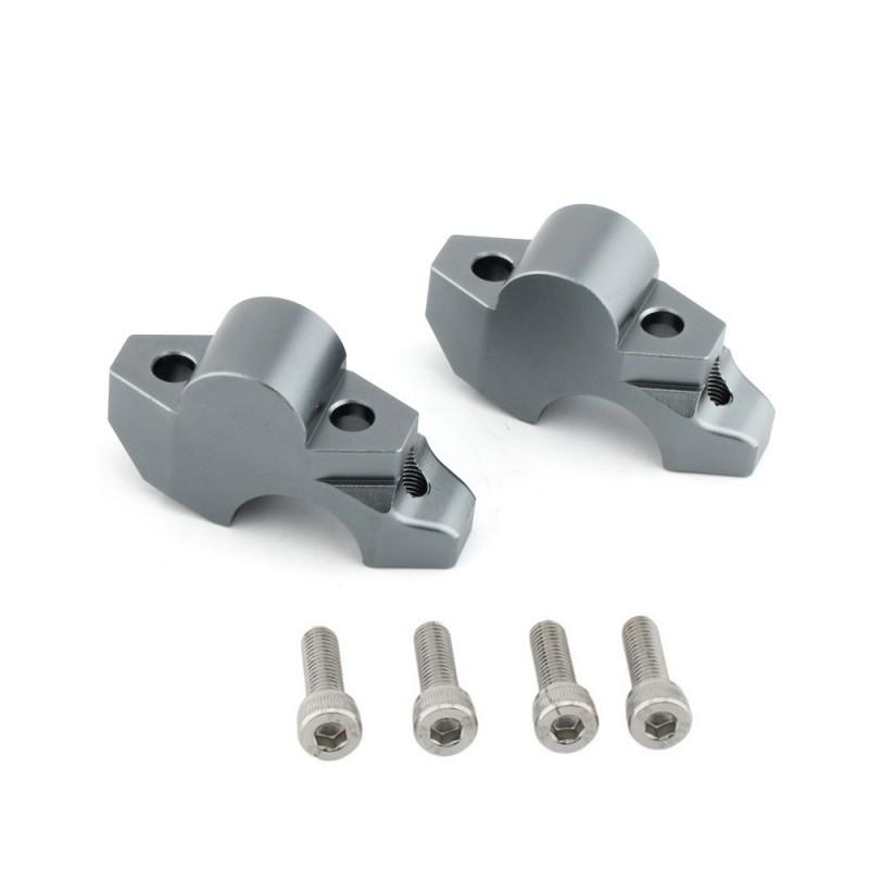Honda ADV150 ADV160 Handlebar Riser Spacer Kit 29mm Height Increase 15mm Rearward Offset Or Titanium Finish