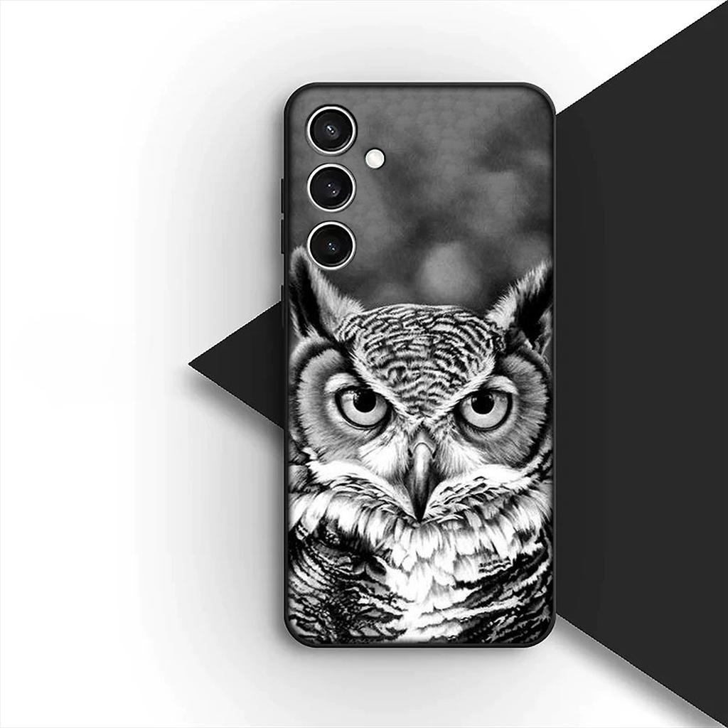 Soft Cover for Apple iPhone 12 13 Pro Max Mini ProMax X XR Air 12Pro 13Pro Casing Phone Case Wallpaper Owl Bird