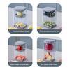 Multifunctional Manual French Fry Machine With Replaceable Blades For Kitchen Dicing And Cutting Potatoes Cucumbers And Onions