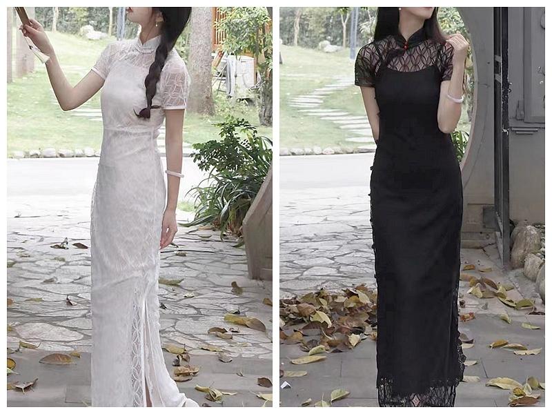 3 meters,Special 1.5 Meters Wide High-quality Skin Friendly Qibao Lace Cheongsam Fabric Diy Curtain Clothing Tablecloth Eyelash Fabric