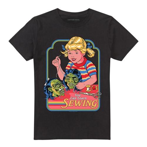 Steven Rhodes Unisex Adult You Can Learn Sewing T-Shirt