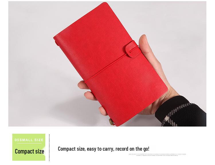 Traveler’s A6 Journal with Elastic Band - Customizable Logo Option