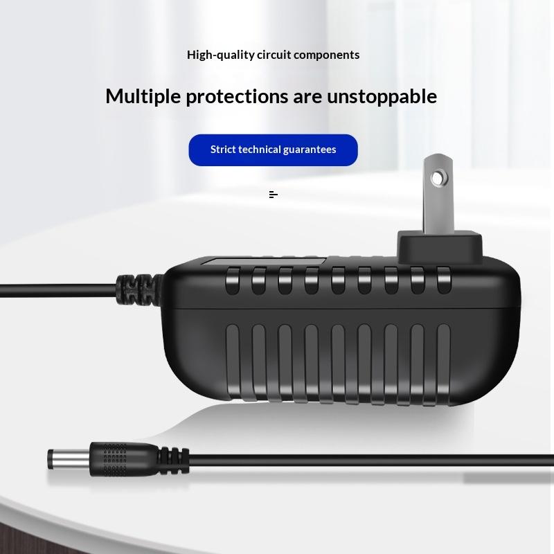 Adattatore di Alimentazione CC 12V 3A Ingresso CA 100-240V Caricatore Adattatore Switching Universale Spina Convertitore per Telecamera CCTV DVR NVR LED