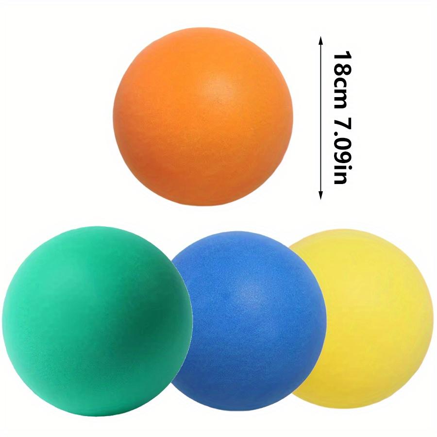 18cm Elastic Sponge Silent Basketball for Indoor Training Home Recreation Green Blue Yellow Orange Quiet Ball Perfect Gift JXB