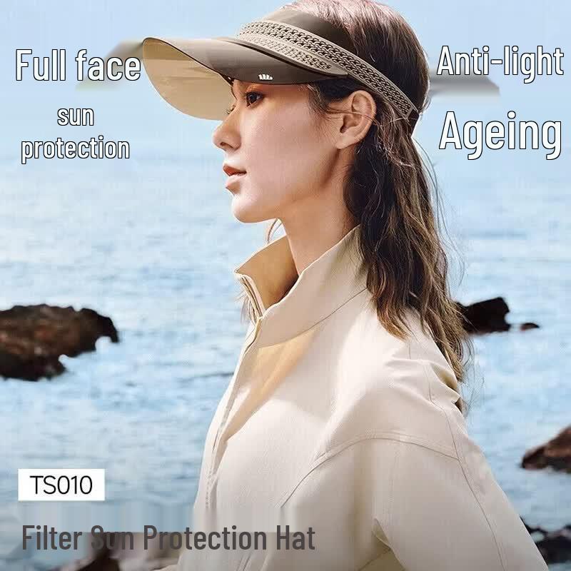 Beneunder Women s Full-Face Sun Protection Visor Hat