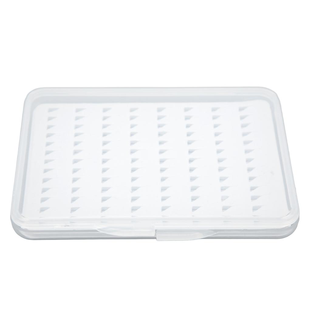 Cutie pentru Cârlige de Pescuit cu Muște Burete Impermeabil Cutie pentru Cârlige de Pescuit la Muscă Capac Transparent Cutie pentru Momeli de Pescuit la Muscă Pentru Echipamente de Pescuit M