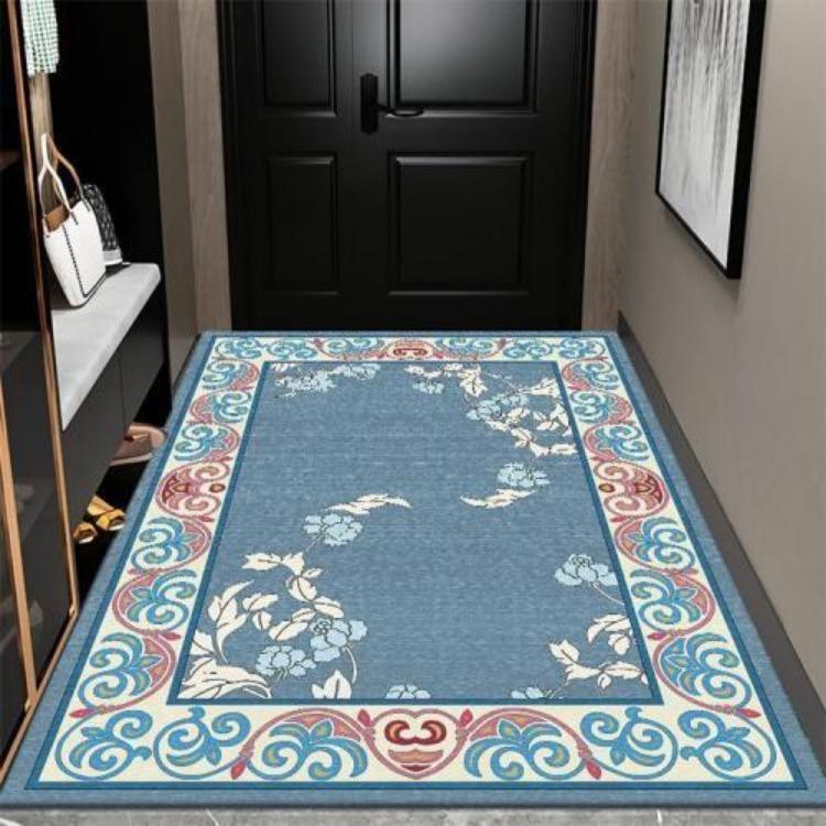 New Chinese Style Living Room Large Area Carpet Entrance Bedroom Carpet Anti Slip and Dirt Resistant