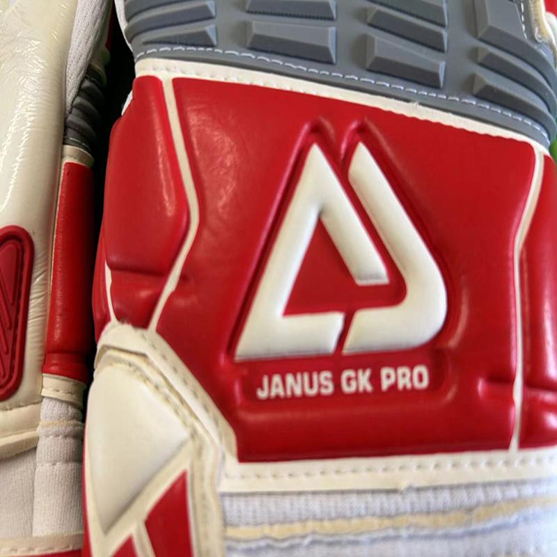 Profesjonalny bramkarz klasy meczowej KONTAKT Lateks bez palców ochronnych Odporne na zużycie nogawki Dorośli Rękawice bramkarskie