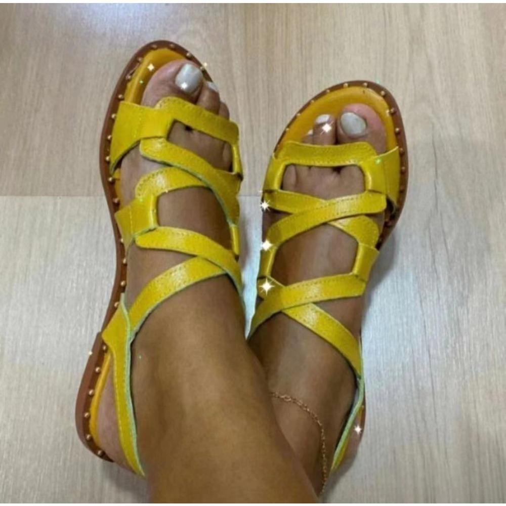 Women Sandals Rome Shoes Summer New Rome Flats Slippers Beach Sport Casual Ladies Shoes Soft Mujer Slides Zapatos