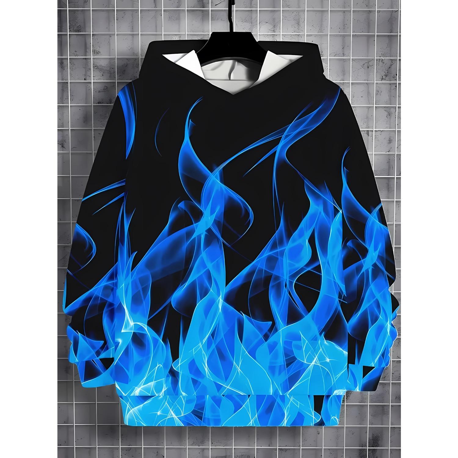 

Детская толстовка с капюшоном с 3D-принтом для мальчика и девочки, детская осенне-зимняя повседневная модная толстовка-пуловер, худи 13-14Y