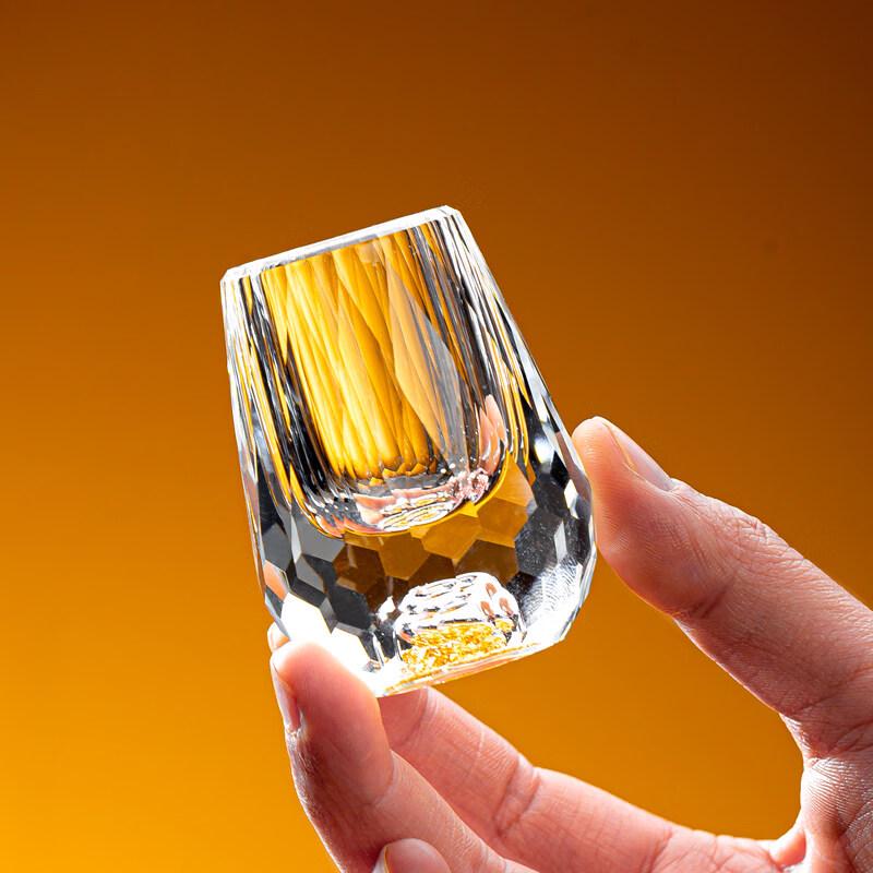 Flavinmci Blattgold-Kugelglas