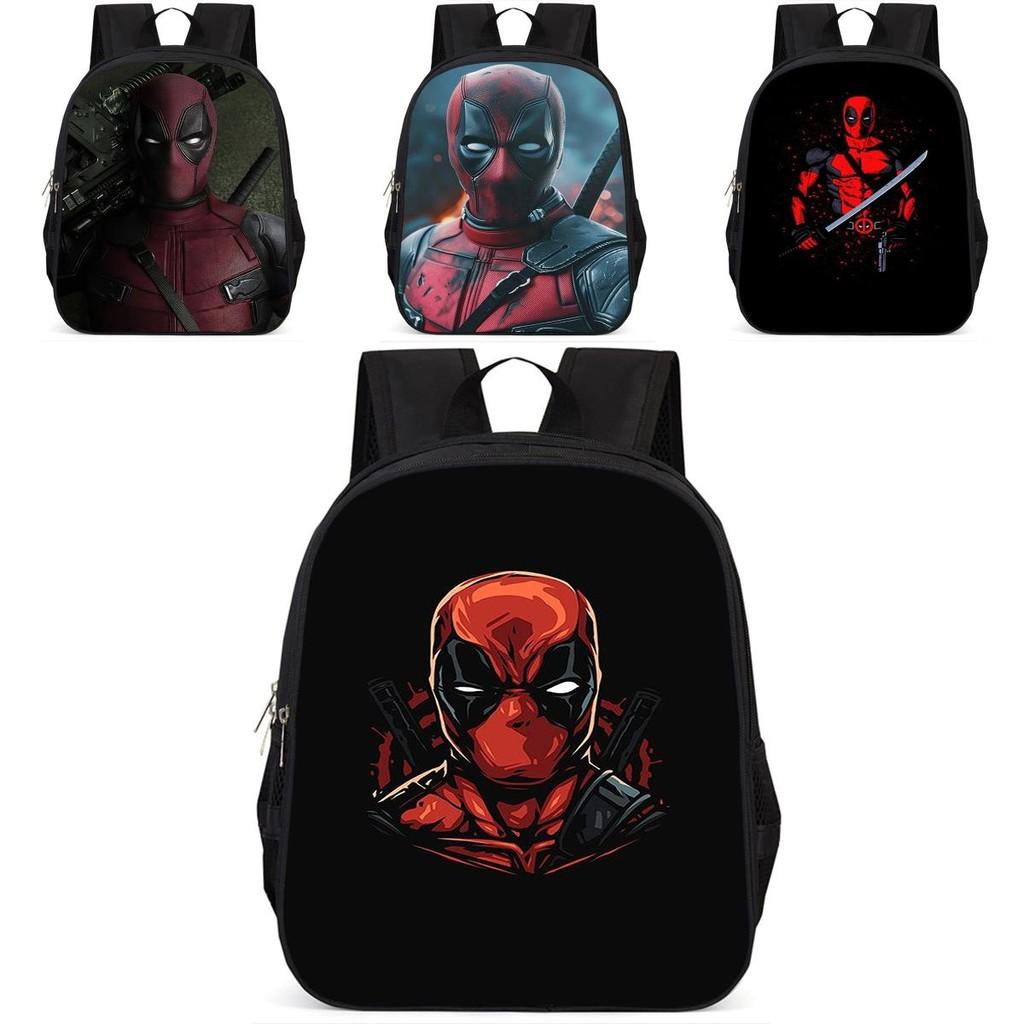 Deadpool 15-inch Extra Large Capacity Lightweight Oxford Cloth Kids Backpack
