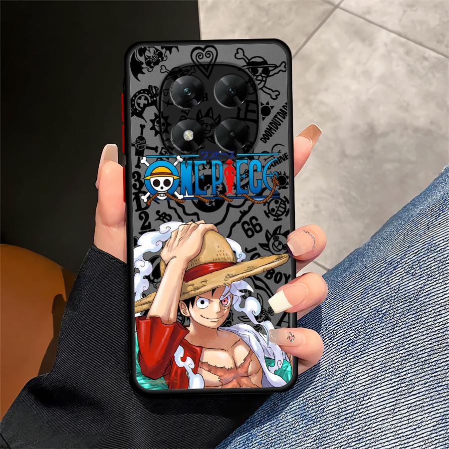 Case for Xiaomi Redmi Note 14 13 Pro Plus A4 13C 14C 9S 10 12 11 Funda Back Phone Cover One Piece Luffy Cute