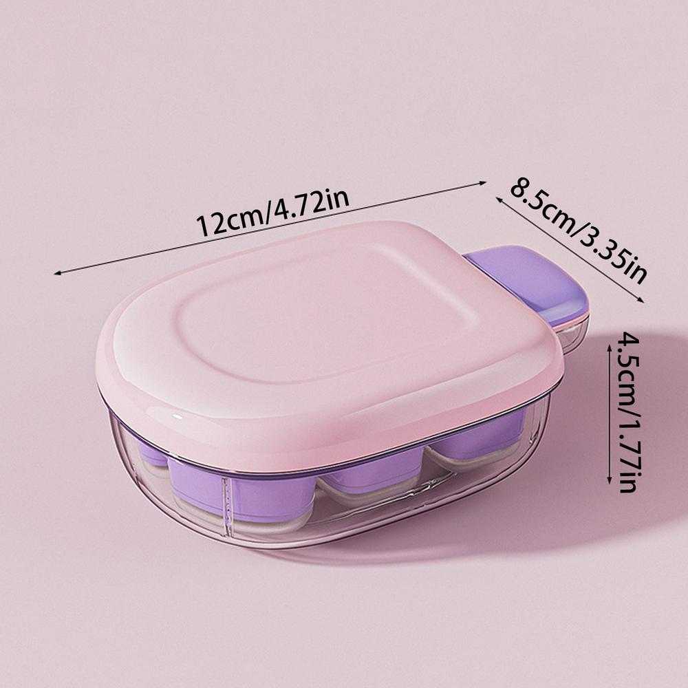 6 Grid Silicone IceCube Molds Big Tray Mold IceCube Maker Reusable Durable Bar Pub Whiskey Cocktail Ice Block Maker Model