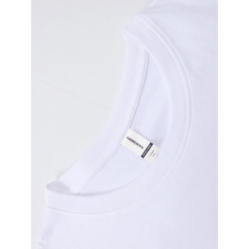 Women's Made To Worship Floral Print T-Shirt Crew Neck Short Sleeve Black White Regular Fit Machine Washable Daily Travel Top