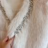 Qianjinfeng Heavy Industry Diamond Lamb Fur Imitation Fur Vest Vest Women's Wear Winter Light Fashion Thickened Vest
