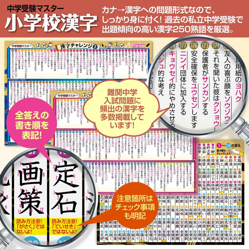 Bath School Set Price Junior High School Entrance Exam Master Words Bath Poster Set of 2 Made In Japan Japanese Language Learning Educational B3 Size