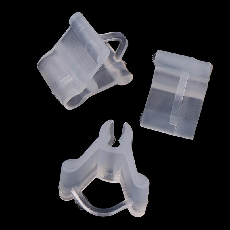 100Pcs Plants Graft Clips Plastic Garden Tools For Cucumber Eggplant Watermelon Round Mouth Flat Mouth Anti Fall Clamp