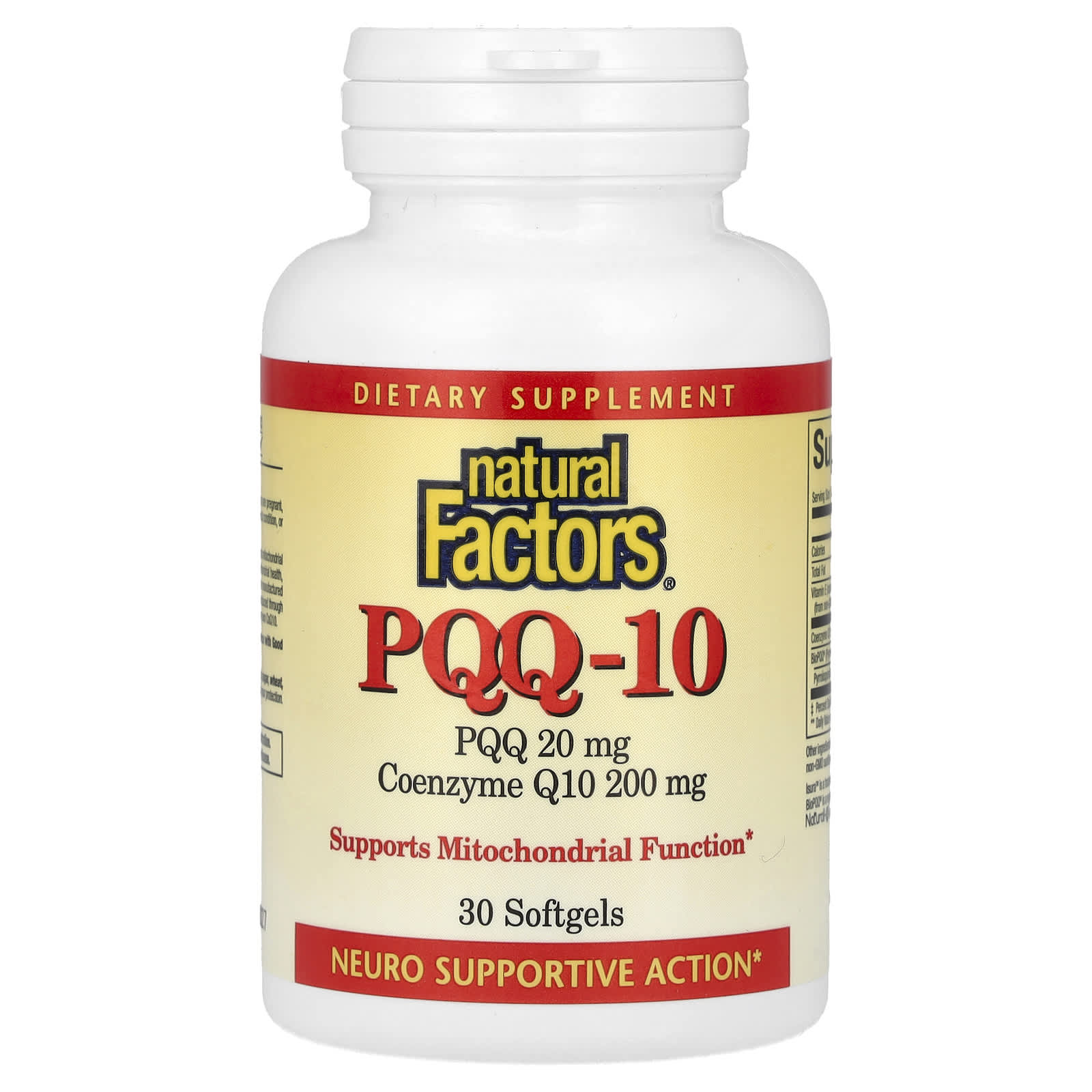 

Natural Factors, PQQ-10, 30 softgels