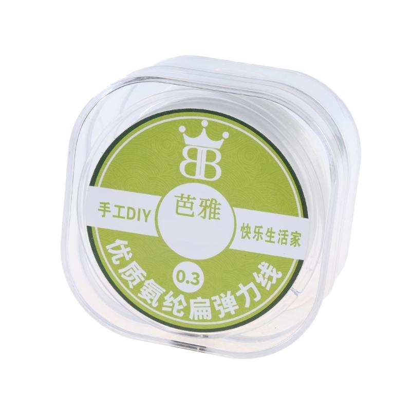 

Elastic Thread Cord White Stretchy Bracelet String for Beading Stylish Spandex Bead Thread Jewelry Making Supplies