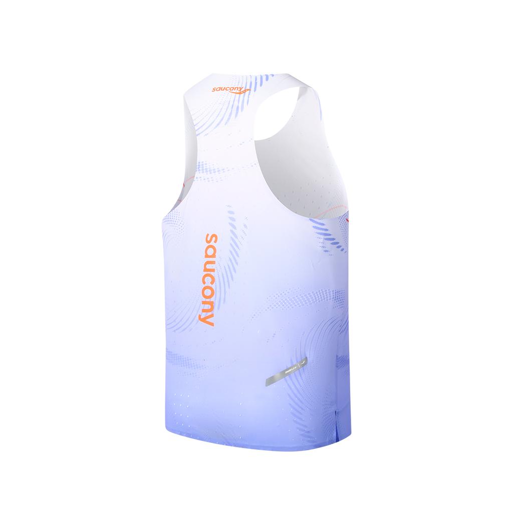 Saucony Lightweight Soft Running Tank Men tops Berry-Purple SC2240002A-PR185