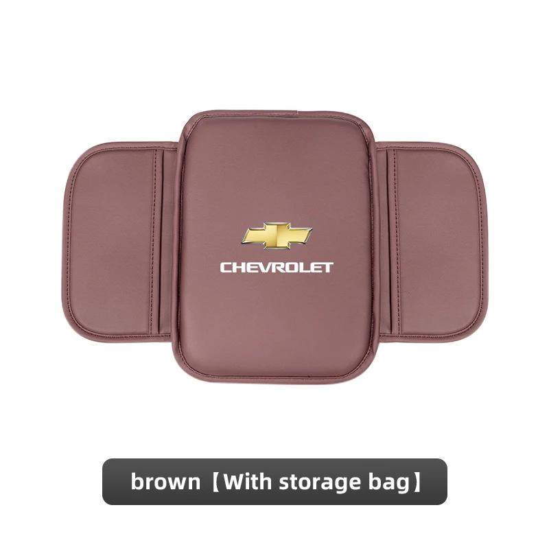 Car Leather Armrest Box Heighten Protective Pad Memory Foam Arm Rest Cushion For Chevrolet Silverado Impala Malibu Equinox Cruze