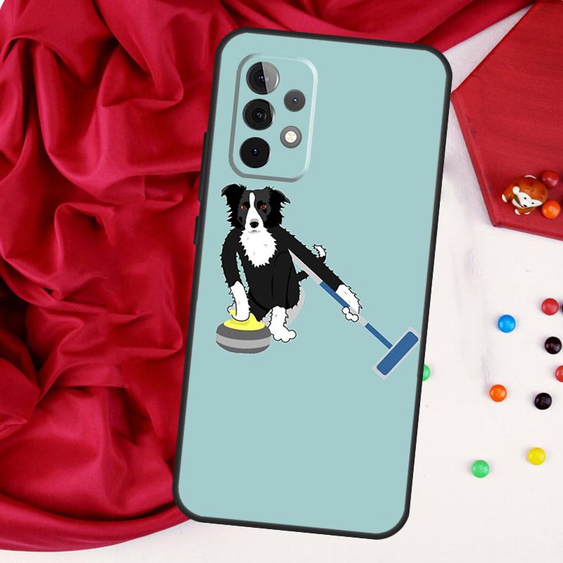 Border Collie Dog For Samsung Galaxy A56 A36 A26 A16 A05 A06 A22 A32 A52 A54 A34 A14 A55 A15 A53 A33 A35 Case