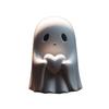 Halloween Kjærlighetshjerte Spøkelse Figur Frekk Langfinger Spøkelsesstatue Resin Skulptur Hjem Kontor Skrivebord Dekorasjon Ornament