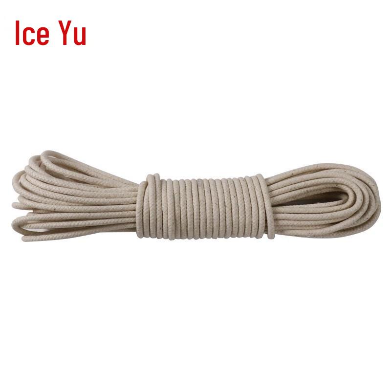 Bing Yu BJ-109 Multi-Purpose Waxed Cotton Rope 6mm x 100m