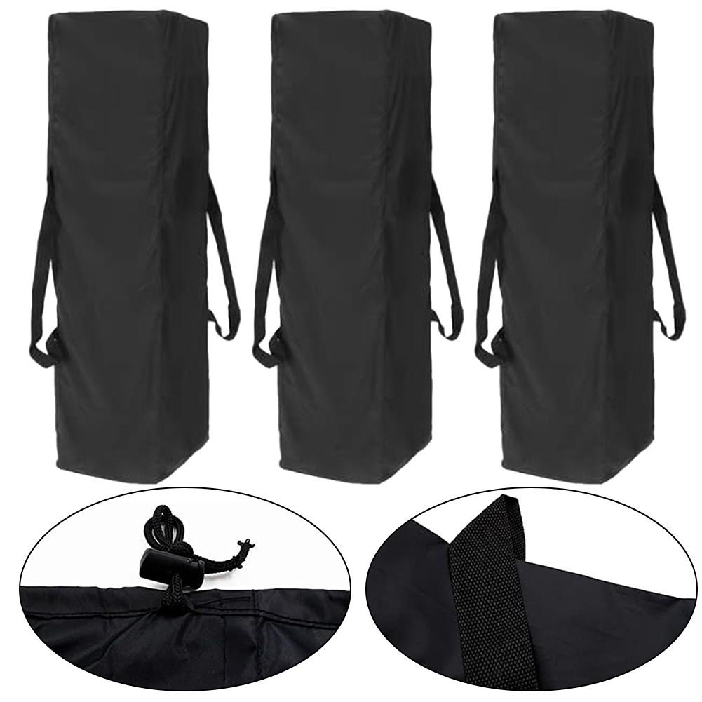 Outdoor Black Waterproof Storage Bag For Canopy Tents With Two Handles