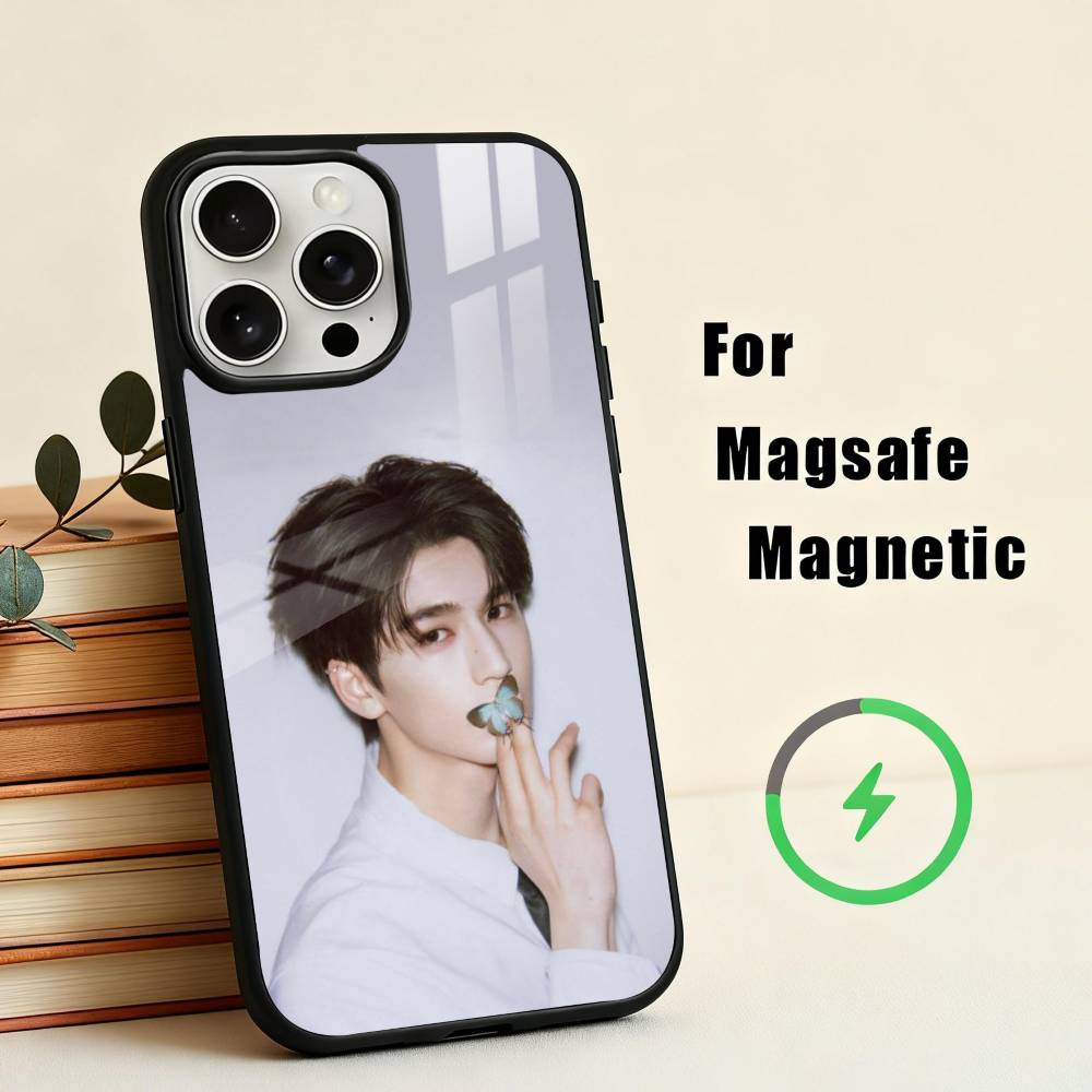 H-Handsome Krien Zhang L-Linghe Phone Case For iPhone17,16,15,14,13,12,11 Plus,For Magnetic Wireless Charge Cover