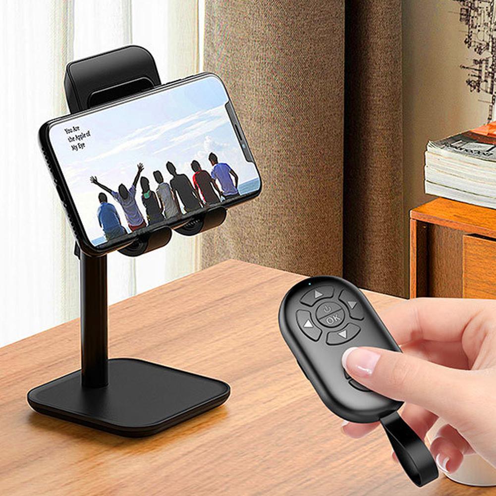 Portable Wireless Bluetooth Button Self Timer Video Remote Control For Android Ios Xiaomi HUAWEI Mobile Tik Tok Page Turner 5