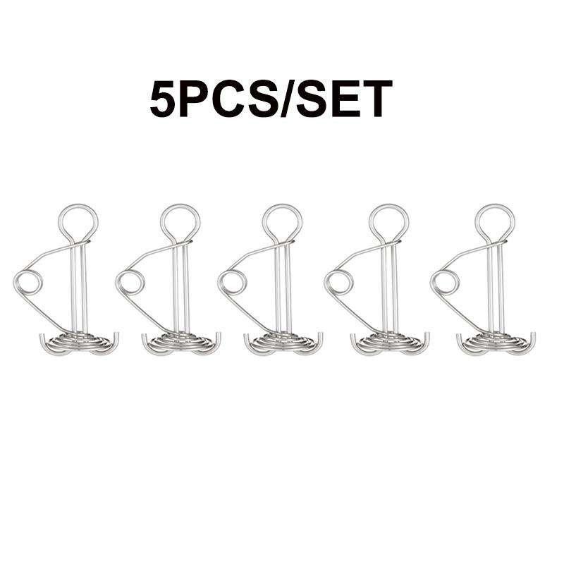

5 шт. регулируемая планка спиральной формы, пружинный колышек для палубы осьминога с карабинным крючком, пряжки для ветровой веревки, колышки для палатки, крючок для доски Without buckles